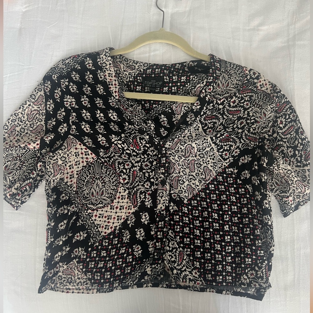 Top shop Button-up Top